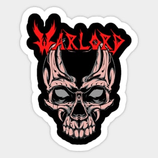 Warlord metal Sticker